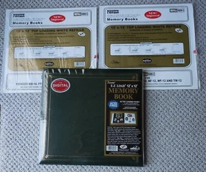 NEU Pioneer EZ Load 12 x 12 Memory Book Scrapbooking Album Post gebunden + Minen - Bild 1 von 6