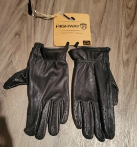 Highway 21 Men's Louie Perforated Gloves Small Leather 489-0050S  - Bild 1 von 3