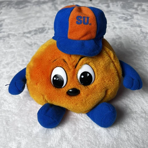 Syracuse University SU Otto Mascot Vintage Beanbag Plush Orange Cover