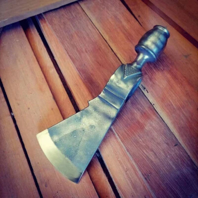 440C Steel Hand Forged Axe EDC Indians Style Art Craft DIY Prop Modeling Outdoor - Image 1 of 4