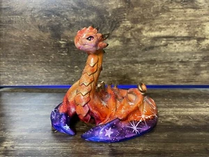 Bella Enchanted Art Studios Handmade Clay Dragonkin Sunrise Leo - Bild 1 von 6