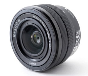 SONY SEL2860 Standard Zoom Lens FE 28-60mm F/4-5.6 for SONY E mount
