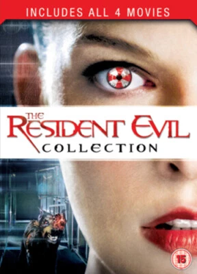 Resident Evil: 1-4 Collection DVD (2011) Sienna Guillory, Anderson (DIR) cert - Image 1 of 2
