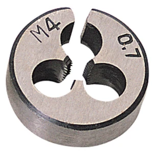 Draper 4mm M4 x 0.7 Circular Die 13/16" OD Outside Diameter Carbon Steel 83807 - Picture 1 of 1