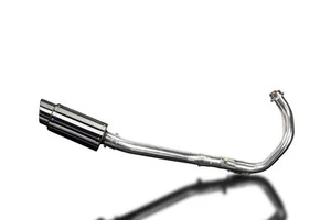 Yamaha XSR700 Delkevic Full 2-1 Exhaust Mini 8" Stainless Round Muffler 18-19 - Bild 1 von 3