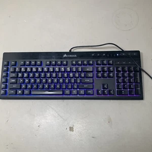 Corsair K55 RGB Rgp0031 Backlit LED lights Wired Gaming Keyboard - Picture 1 of 13