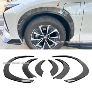 Cubierta de arco de rueda acampanada para guardabarros de fibra de carbono para Lexus RZ300e RZ450e 2023-2025 - Imagen 1 de 10