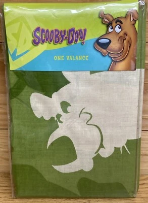 New Vintage Scooby Safari Window Valance Camouflage Brown Green 84x15  - Image 1 of 4