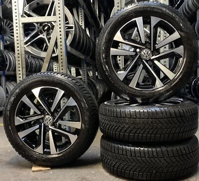 4 Orig VW Winterräder Dublin 205/55 R16 91H Golf 7 VII 5G 5G0601025EA 2303 - Bild 1 von 4