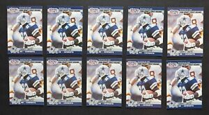 Emmitt Smith Rookie Card 1990 Official NFL Pro Set Lot of 10 *BnB*