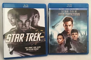 Star Trek, Star Trek Into Darkness Double Feature (Blu-ray Disc, 2010, 2013). - Bild 1 von 3