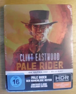 Pale Rider - Der namenlose Reiter (Limited Steelbook) (4K UHD + Blu-ray) Blu-ray - Foto 1 di 2