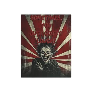 Metal Art Wall Decor – Sometimes You Just Gotta Laugh, Fun Gift for Home, [...] - Picture 1 of 7