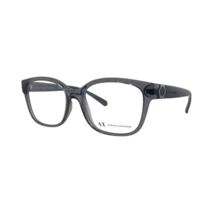 Armani Exchange AX3098 Shiny Transparent Green Eyeglasses Frames 53mm 17mm 140mm - Picture 1 of 5