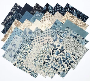 SACRE BLEU Charm Pack from MODA - (42) 5" fabric squares - #13970PP - Picture 1 of 3