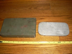 2 Vintage Fly Fishing Lure Tackle Box’s Trout Bass Jig Leader Box. - Picture 1 of 6