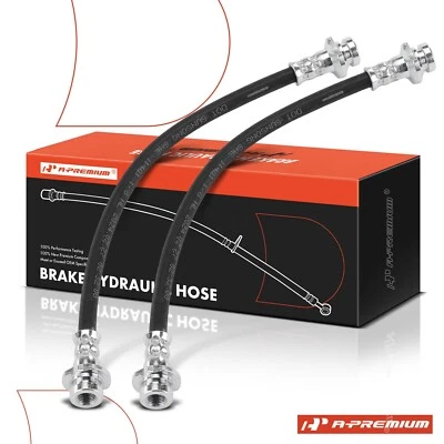2x Manguera hidráulica de freno delantero/trasero para Nissan Sentra Versa Cube Chevy Pontiac Foto 1 de 4