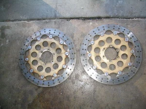 Ducati 916 998 750ss M900 Front Brake Rotors 900ss Guzzi - Picture 1 of 1