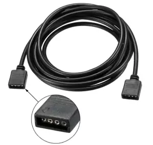 RGB RGBW LED Strip Tape 4-Pin Cable Extension Lead 0.3-3M - Picture 1 of 1