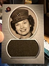 2021 HISTORIC AUTOGRAPHS 1945 END OF WWII UNIFORM RELIC BEA ARTHUR #U-BA