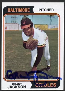 Grant Jackson #68 signed autograph auto 1974 Topps Baseball Trading Card - Picture 1 of 1