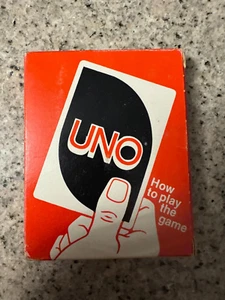 VTG NOB 1973 UNO CARD GAME BY INTERNATIONAL GAMES Collectible Grandma Core Game - Picture 1 of 1