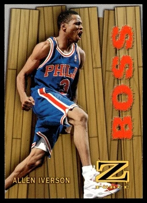 1997-98 SkyBox Z Force BOSS Allen Iverson Philadelphia 76ers #8/B A1 - Image 1 of 2