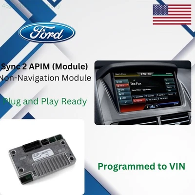 Módulo receptor Ford Lincoln Sync 2 APIM (Plug And Play) (programado para VIN) OEM Foto 1 de 4