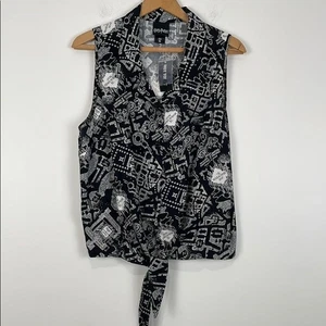 NUEVO CON ETIQUETAS Hot Topic Mujer’s XL Harry Potter Gráfico Camisa Abotonada Mapa Merodeador - Imagen 1 de 6