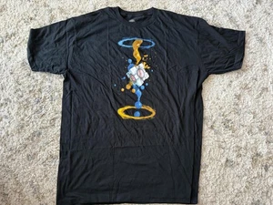 Portal Valve x Jinx 2012 Video Game Black Graphic Promo Logo T-Shirt 2XL - Picture 1 of 3