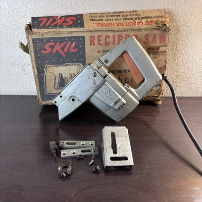 Vintage Skil Reciprocating Saw Model 577 W Original Box - Tested - WORKS - Image 1 of 4