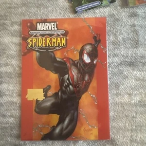 ULTIMATE SPIDER-MAN #1 2023(2024) Marvel Masterpieces XL 5x7 WHAT IF GOLD /1499 - Picture 1 of 3