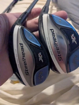 Women's  Right Callaway steelhead xr hybrid set. 4,5.22,25.ladies - Image 1 of 4