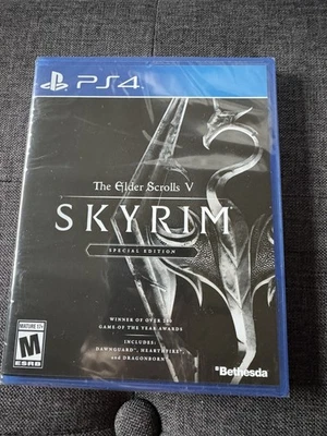 Elder Scrolls V: Skyrim -- Special Edition (PlayStation 4, PS4, 2016) NEW SEALED - Image 1 of 4