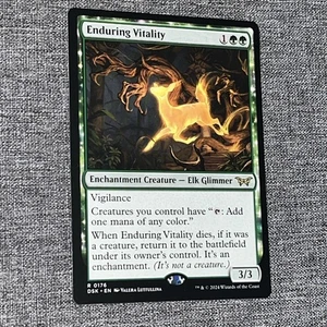 MTG Enduring Vitality - Duskmourn: House of Horror (DSK) - Regular - 0176 - NM/M - Picture 1 of 2