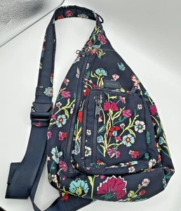 Vera Bradley Reactive Itsy Ditsy Floral Sling Backpack - Picture 1 of 20