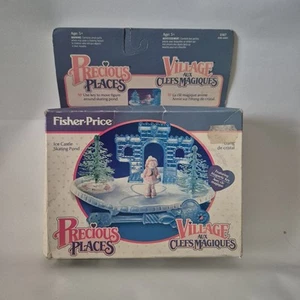 NEW Vintage Fisher Price Precious Places Ice Castle Skating Pond NIB 1988 - Picture 1 of 8