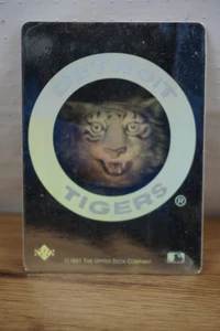 1991 Upper Deck Baseball Hologramm Sticker Detroit Tigers - Bild 1 von 1