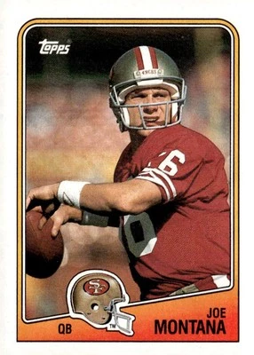 Joe Montana Topps #38 1988 Foto 1 de 2