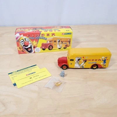 CORGI Bernard Type 110 Fourgon PINDER Circus Truck Jean Richard w/Box Limited Ed - Image 1 of 4