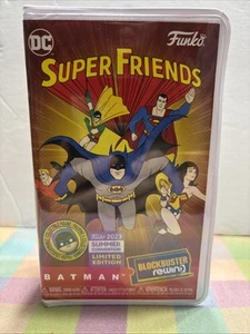 Funko Blockbuster REWIND: DC Super Friends Batman Common 2023 Summer Convention - Picture 1 of 5