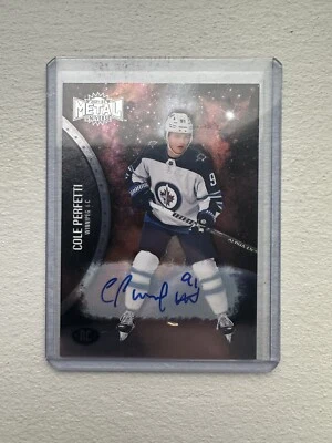 2021-22 Metal Universe #183 COLE PERFETTI AUTO RC /399 - Image 1 of 2