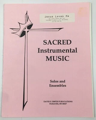 Jesus Loves Me Handbell Choir Sacred Sheet Music David E Smith Publications - Image 1 of 4