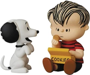 MEDICOM TOY UDF Peanuts Snoopy series No.617 1950's SNOOPY & LINUS  - Picture 1 of 4