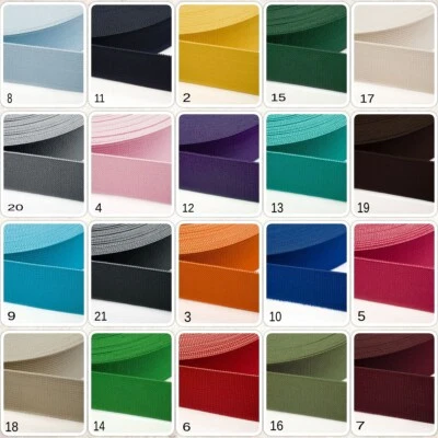 MARKENLOS 1 m Gummiband 40 mm 4 cm Farbwahl leichte Zugkraft gewebt Rock Kleid Gürtel Hose