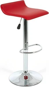 Sense New PU PVC Leather Bar Stool Kitchen Chair Gas Lift (Red) - Picture 1 of 1