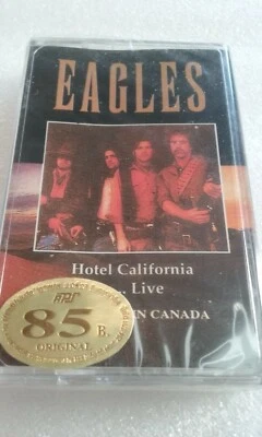 K7 TAPE EAGLES   HOTEL CALIFORNIA....LIVE RECORDED IN CANADA    RARE/THAI OU AUS - Image 1 of 2