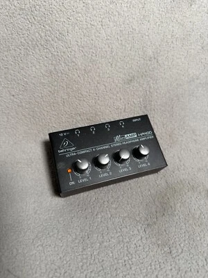 behinger ultra compact 4 channel HA400 - Amplifier  - Image 1 of 4