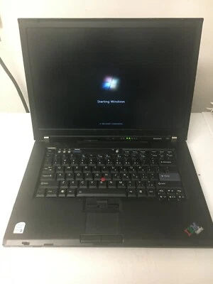 MUY RARO IBM Thinkpad T60 Tipo 8741-CTO PANTALLA ANCHA 1400x1050 Foto 1 de 4