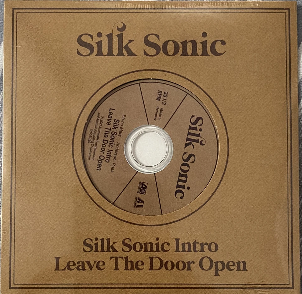 Leave The Door Open by Silk Sonic (CD, June 2021, Atlantic)